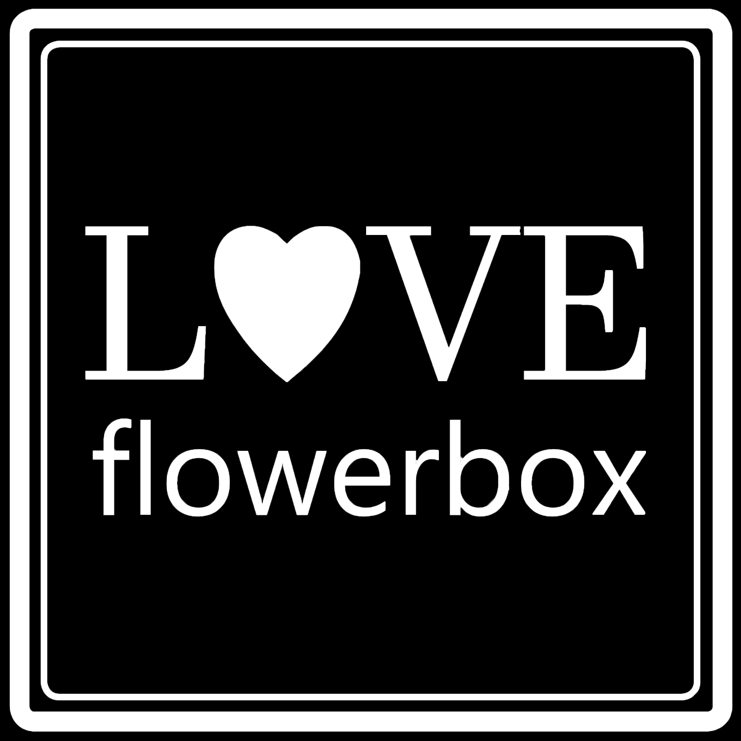 LOVE Flowerbox